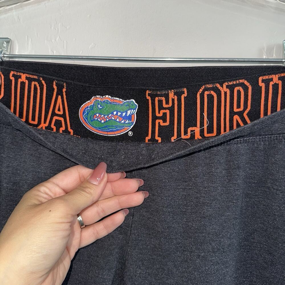 Florida Gator Woman’s Ankle Leggings Boxer Overlay Gray Size Small - Picture 4 of 8